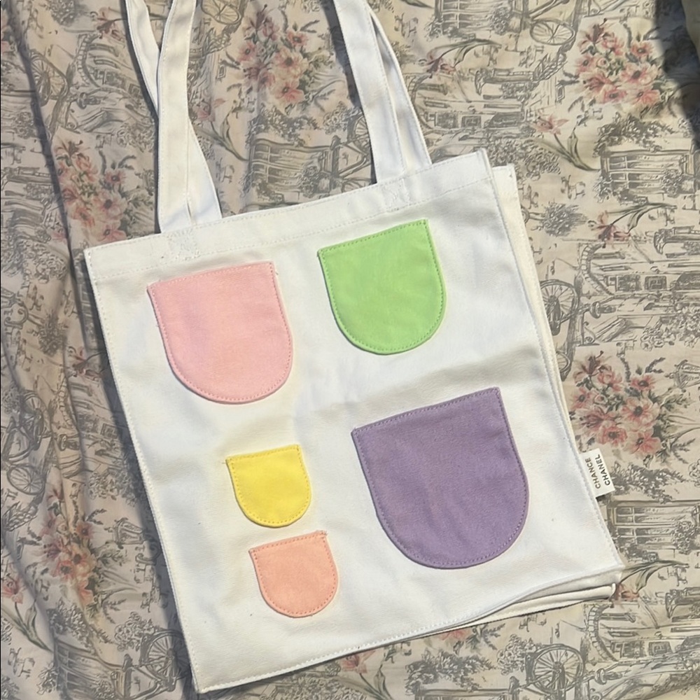 Chanel chance Colorful Patch Tote